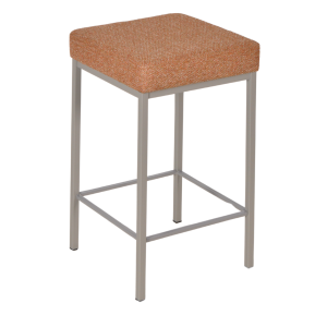 HMDH Ivar oranje stof, taupe frame 65cm