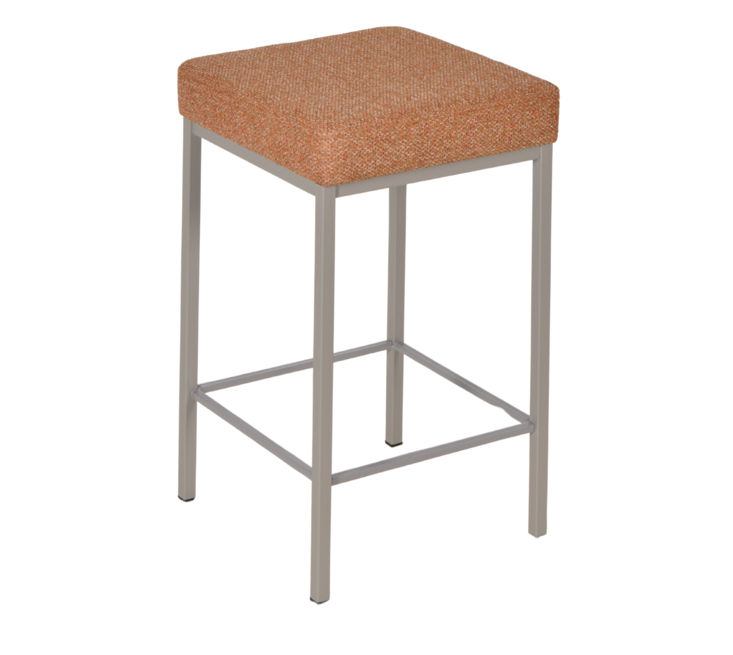 HMDH Ivar oranje stof, taupe frame 65cm
