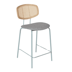 HMDH Sigurd blauwe stof, blauw frame 65cm