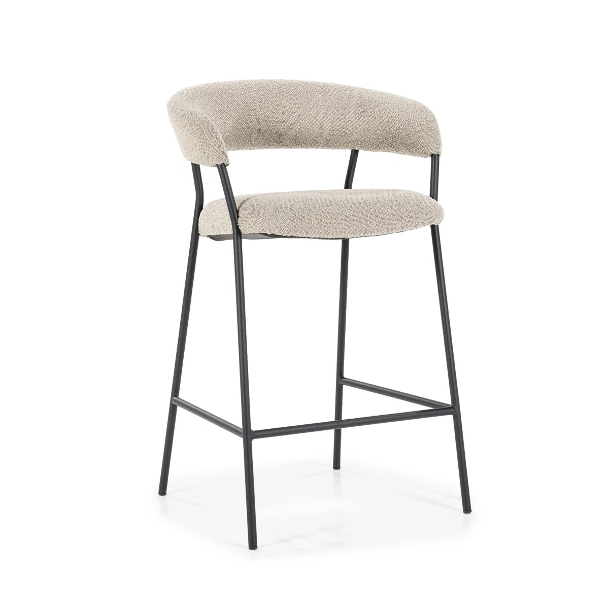 Luka barkruk taupe 67cm