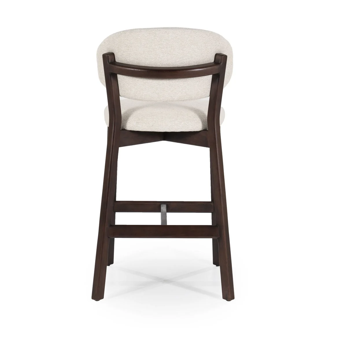 Mikky barkruk zand, eikenhout wenge 68cm - Afbeelding 3