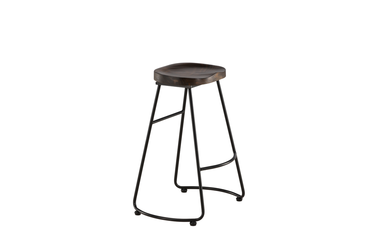 Leevi Barkruk Hout 74cm - Afbeelding 5