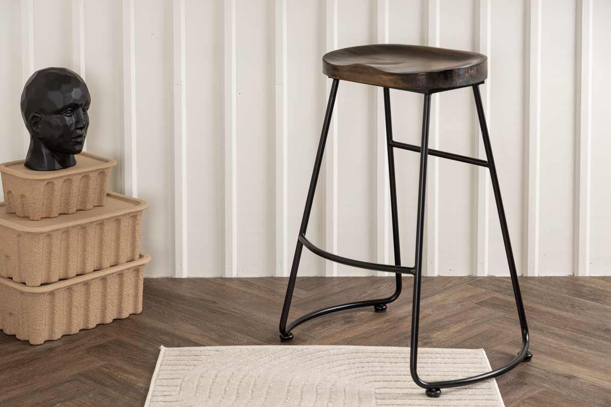 Leevi Barkruk Hout 74cm