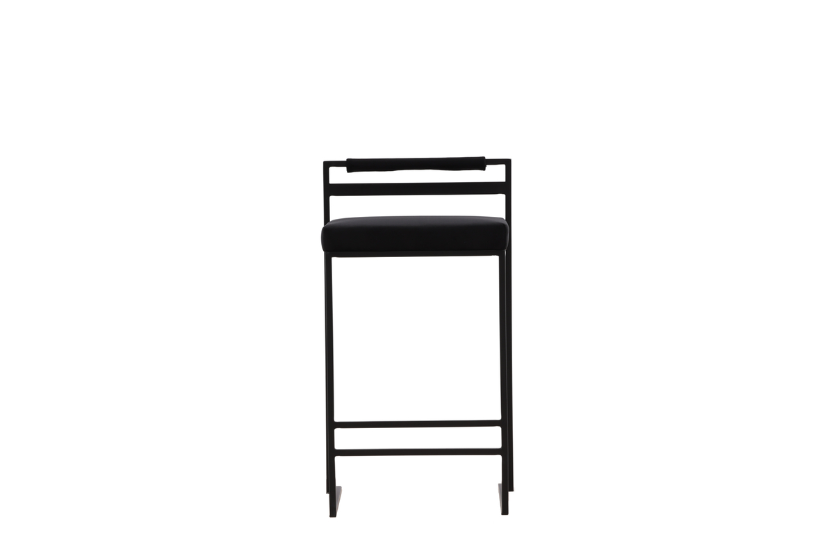 Set van 2 Heikki Barkrukken Zwart 58cm - Afbeelding 7