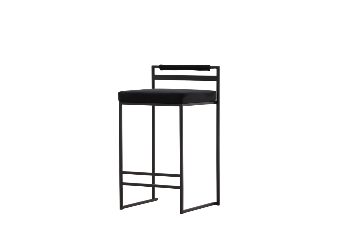 Set van 2 Heikki Barkrukken Zwart 58cm - Afbeelding 5