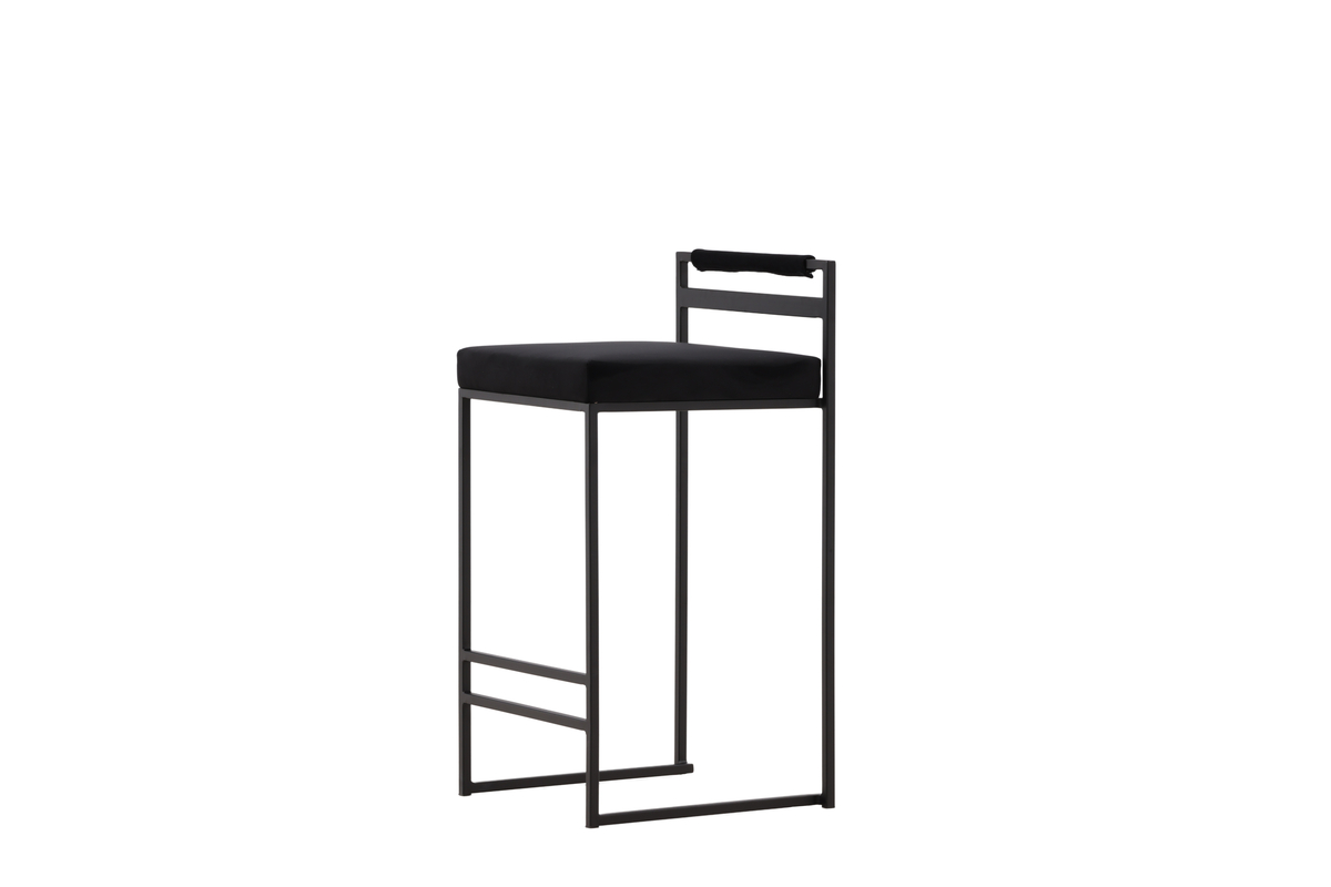 Set van 2 Heikki Barkrukken Zwart 58cm - Afbeelding 6