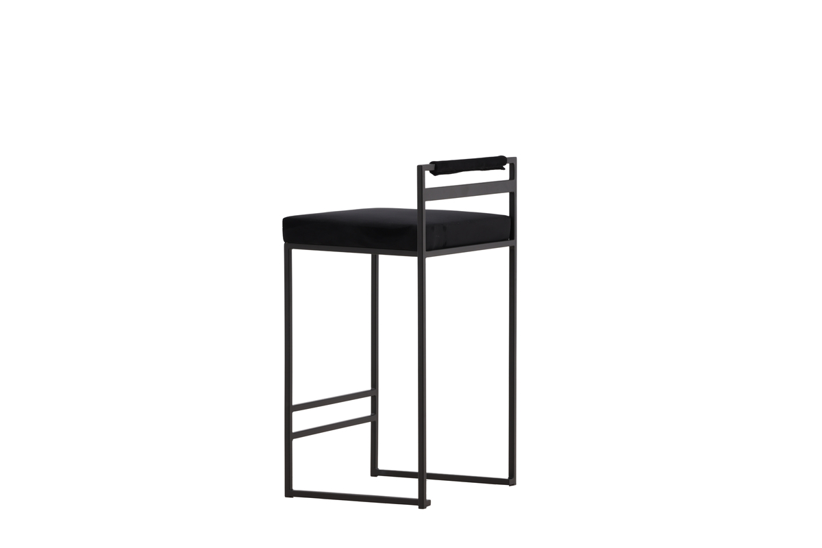 Set van 2 Heikki Barkrukken Zwart 58cm - Afbeelding 4