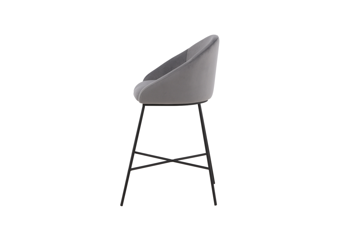 Mikko Barkruk Velours Donker Grijs 67cm - Afbeelding 4
