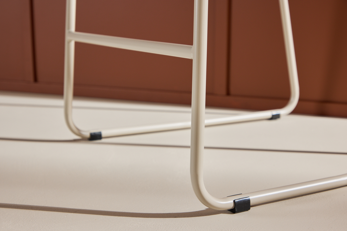 Set van 2 Sami Barkrukken Beige frame 65cm - Afbeelding 4