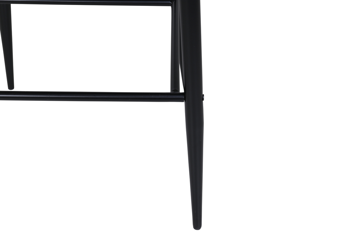 Set van 2 Jukka Barkrukken Zwart Kunstleder 74cm - Afbeelding 6