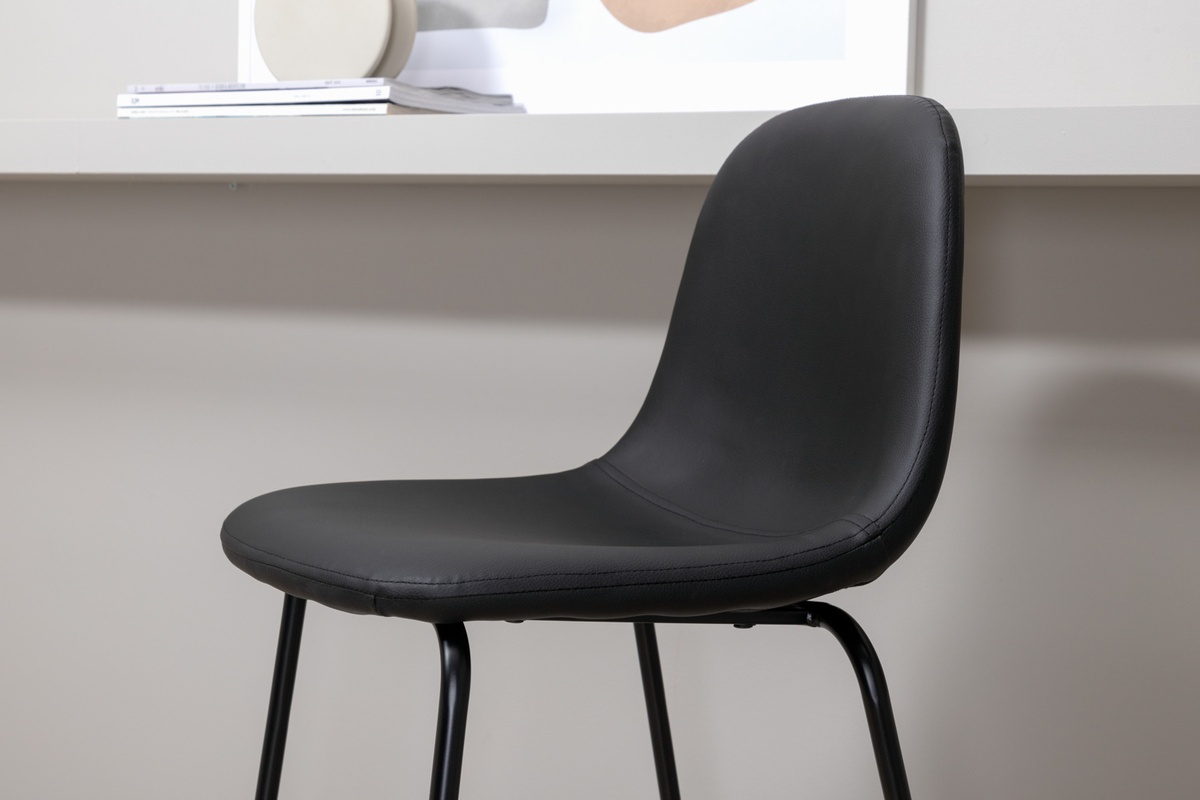 Set van 2 Onni Barkrukken Zwart 77cm - Afbeelding 5