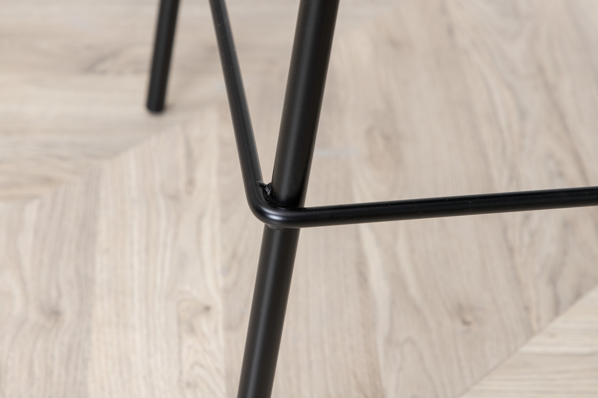 Set van 2 Onni Barkrukken Zwart 77cm - Afbeelding 3