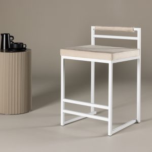 Heikki Barkruk Wit Beige 58cm