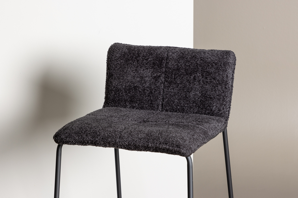 Set van 2 Sami Barkrukken Zwart 65cm - Afbeelding 2