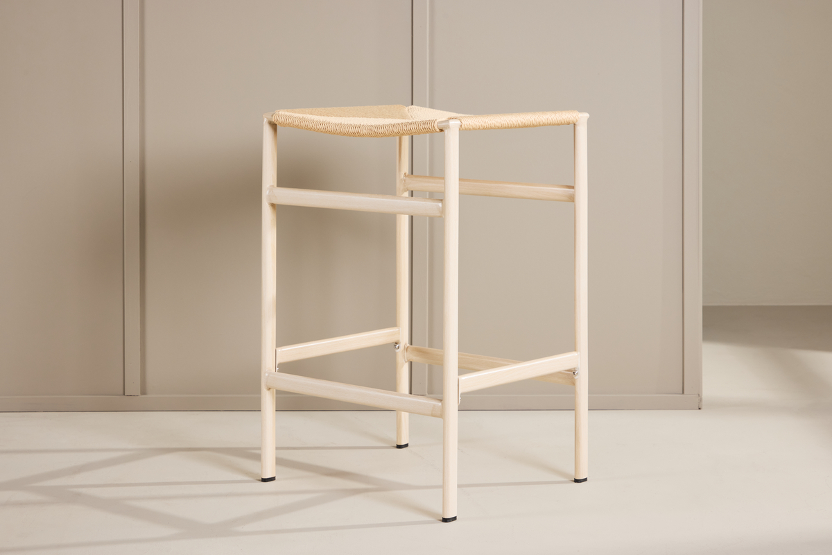 Launo Barkruk beige 66cm - Afbeelding 2