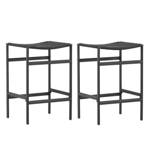 Set van 2 Launo Barkrukken zwart 66cm