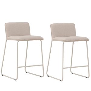 Set van 2 Sami Barkrukken Beige frame 65cm