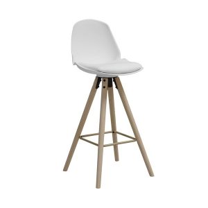 Vaasa Barkruk Wit 75cm